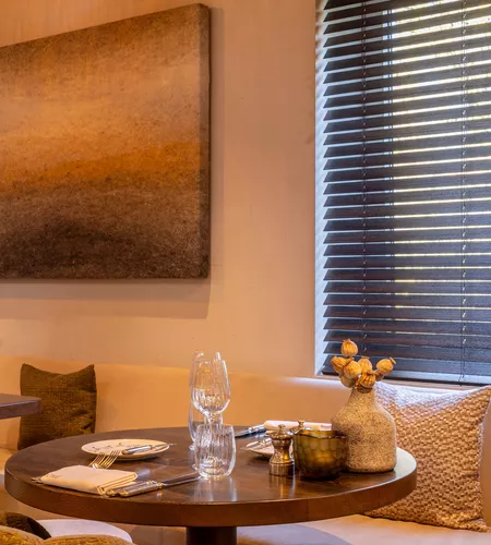 Restaurant textiel van Altex Hospitality Textiles