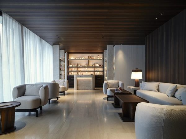Lobby en lounge van hotel la reserve